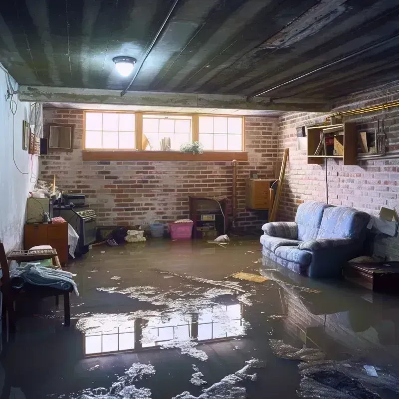 Flooded Basement Cleanup in White Bluff, TN